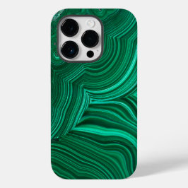 Malachite Slice Mineral Stone Phone Case