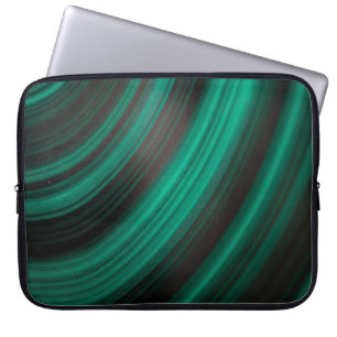 Malachitstruktur-Mineralstein-Felsmuster-Edelstein Laptopschutzhülle