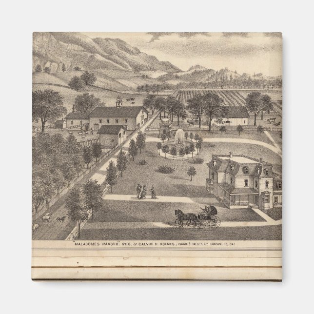 Malacomes Rancho Magnet (Vorne)
