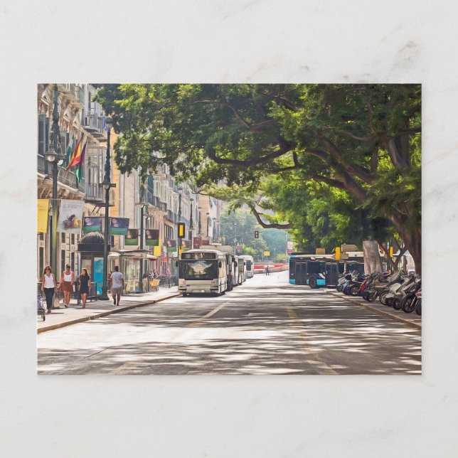 Malaga. #16. postkarte (Vorderseite)