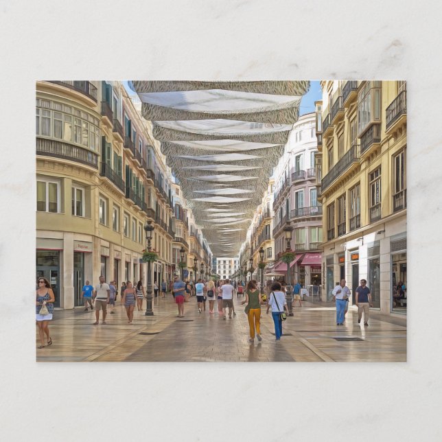 Malaga. #19. postkarte (Vorderseite)