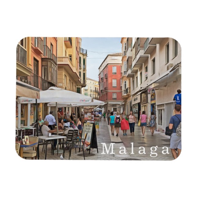 Malaga. 23. magnet (Horizontal)