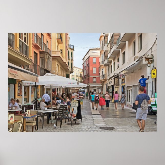Malaga. 23. poster (Vorne)