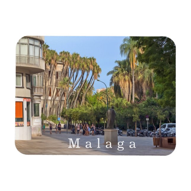 Malaga. 27. magnet (Horizontal)