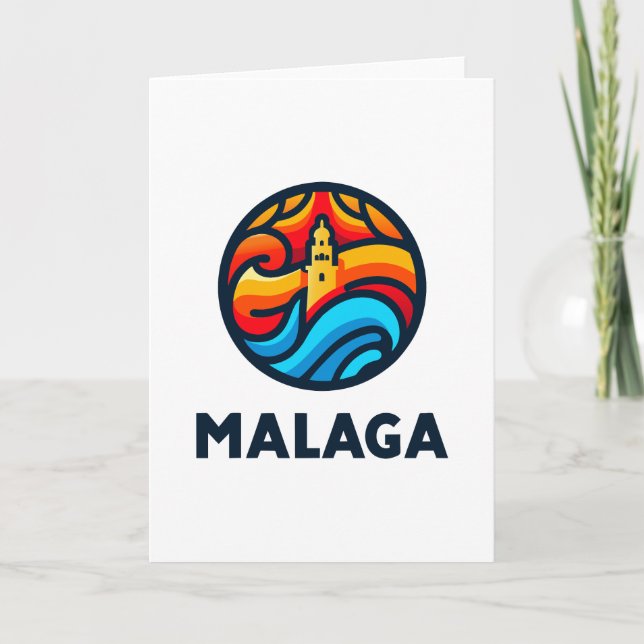 Malaga 3 dankeskarte (Vorderseite)