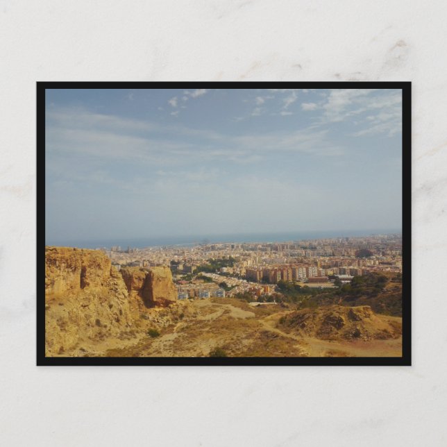Malaga, Andalusien (Spanien) Postkarte (Vorderseite)