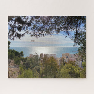 Malaga Spanien, an der Mittelmeerküste Puzzle