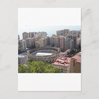 Malaga, Spanien Postkarte