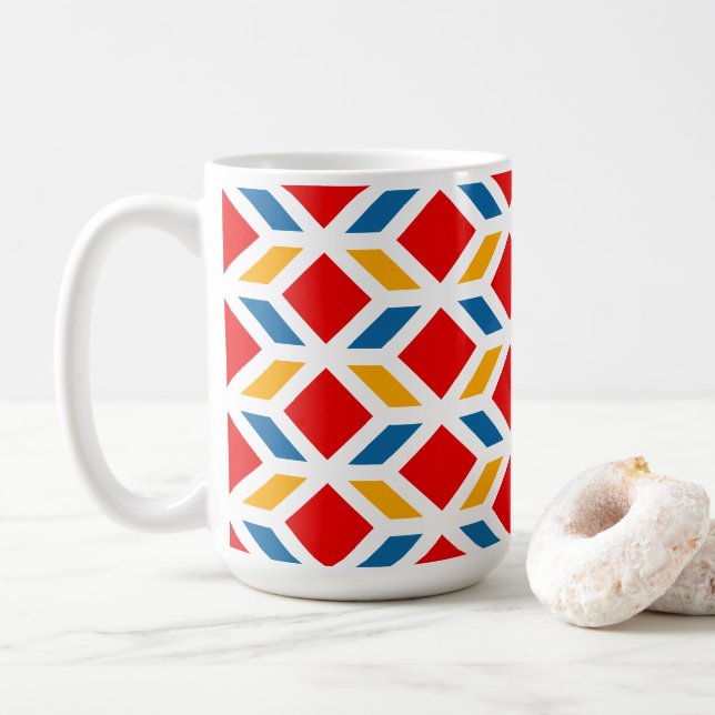Malaga Straßenwände 2 Kaffeetasse (Mit Donut)