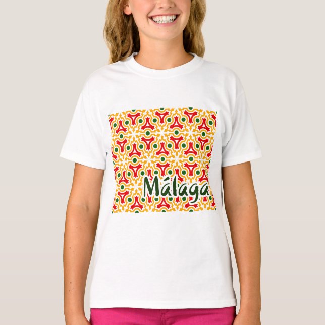 Malaga street walls 1 T-Shirt (Vorderseite)