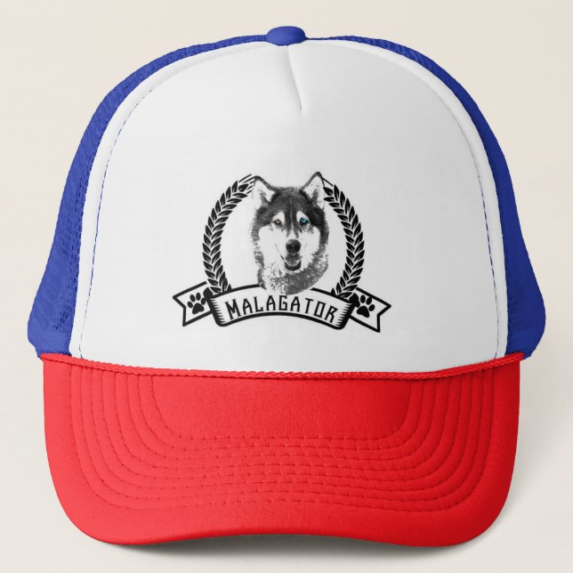 Malagator Hat Truckerkappe (Vorderseite)