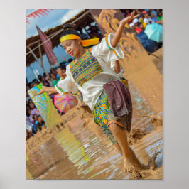 Malagnang-Festival auf den Philippinen Poster