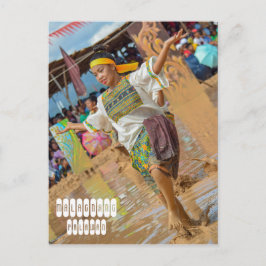 Malagnang Festival in Palawan Postkarte