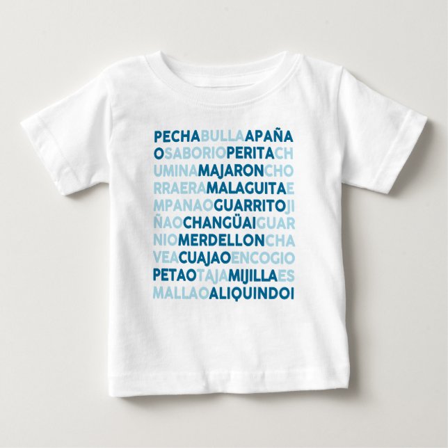 Malaguita Baby T-shirt (Vorderseite)