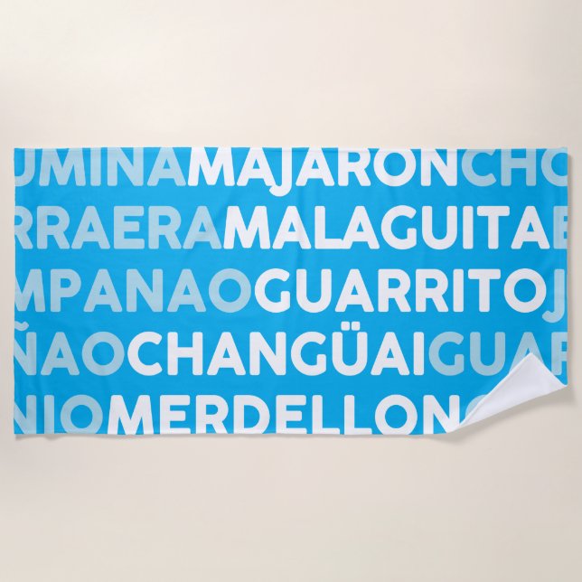 Malaguita Strandtuch (Vorderseite)