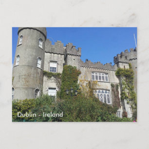 Malahide Castle, Dublin, Irland Postkarte