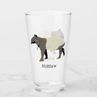 Malaien-Tapir Illustriert Personalisiert