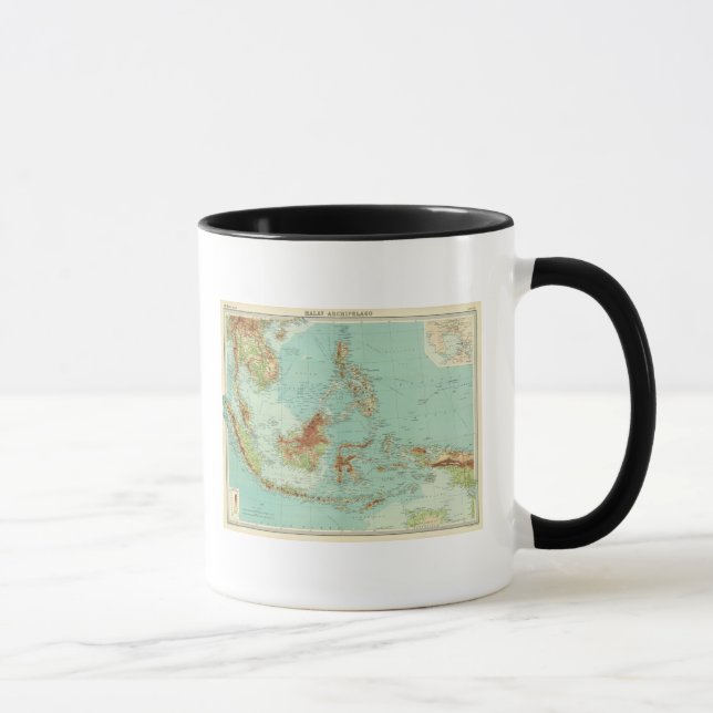 Malaiische Inseln 2 Tasse (Rechts)