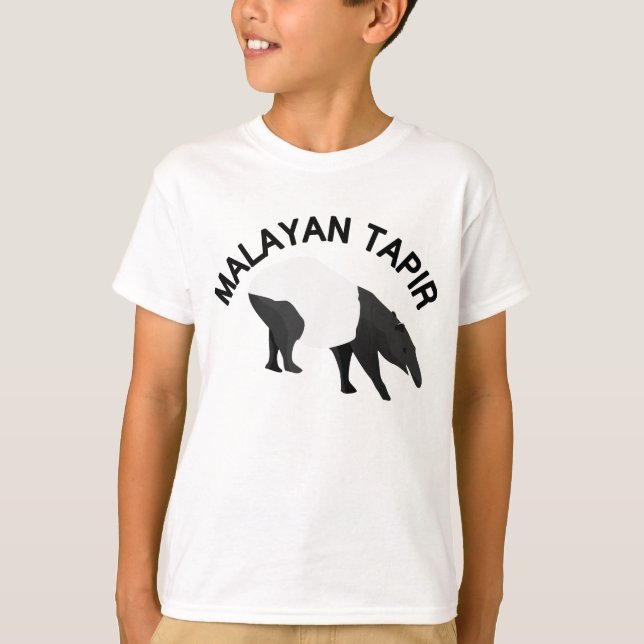 Malaiischer Tapir T-Shirt (Vorderseite)