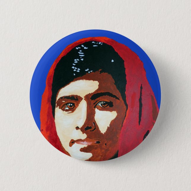 MALALA YOUSAFZAI BUTTON (Vorderseite)