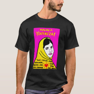 Malala Yousafzai Pop Folk Art Freunde T-Shirt