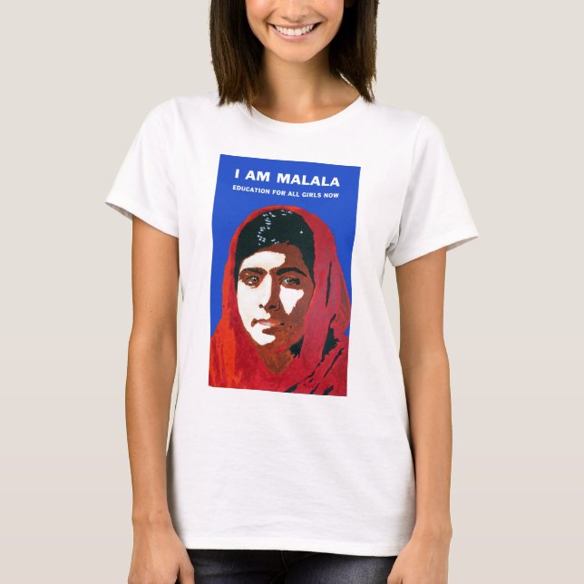MALALA YOUSAFZAI T-Shirt (Vorderseite)