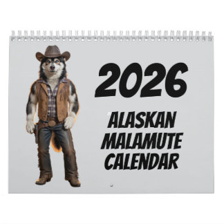 Malamute Calendar Kalender