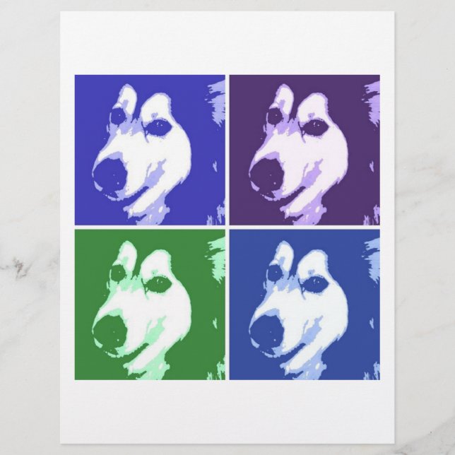 Malamute Dog Flyer (Vorne)