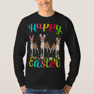Malamute Dog Osterei Bunny Malamute Happy Eas T-Shirt