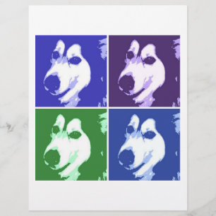 Malamute-Hund Flyer