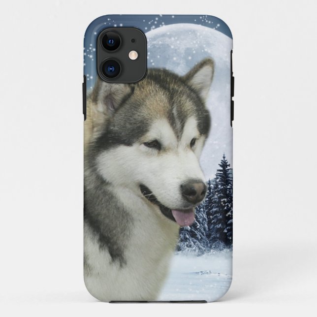 Malamute iPhone 6 Fall Case-Mate iPhone Hülle (Rückseite)