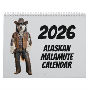 Malamute-Kalender Kalender