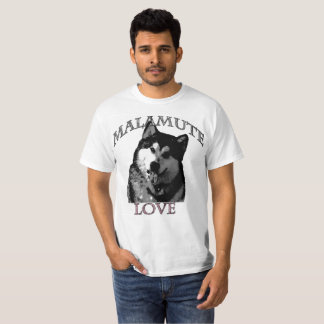 Malamute-Liebe-T - Shirt
