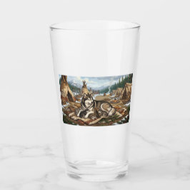 Malamute-Mutter Version 1 Glas