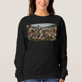 Malamute-Mutter Version 1 Sweatshirt