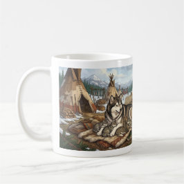 Malamute-Mutter Version 2 Kaffeetasse