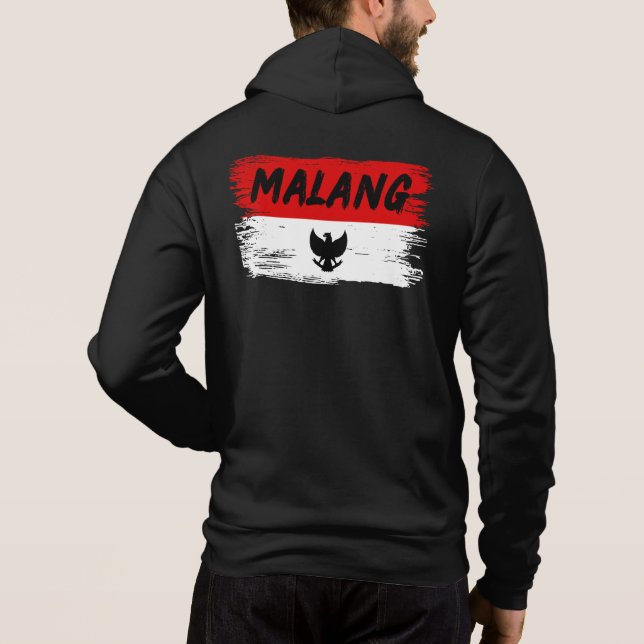 Malang Indonesia Hoodie (Rückseite)