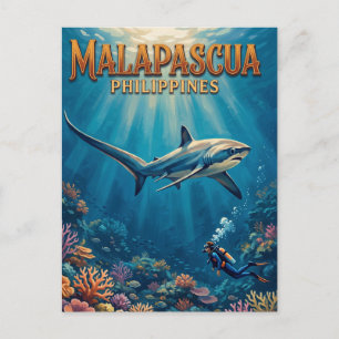 Malapascua Insel Philippinen Postkarte