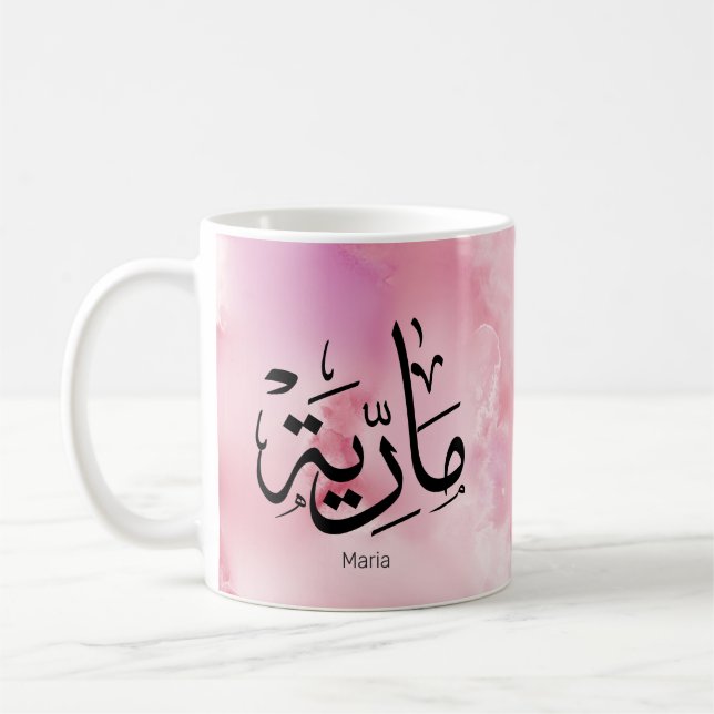 Malaria, m-letter, Mariah, Marya, Marija, Marie Kaffeetasse (Links)