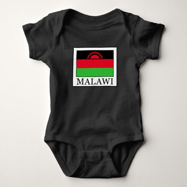 Malawi Baby Strampler (Vorderseite)