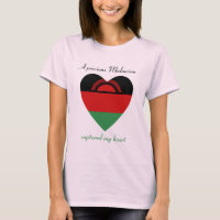 Malawi Flag Sweetheart T - Shirt