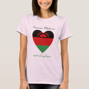 Malawi Flag Sweetheart T - Shirt