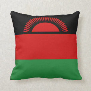 Malawi Flag x Flag Kissen