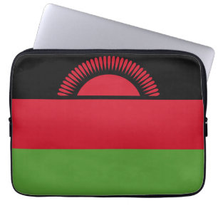 Malawi-Flagge Laptopschutzhülle
