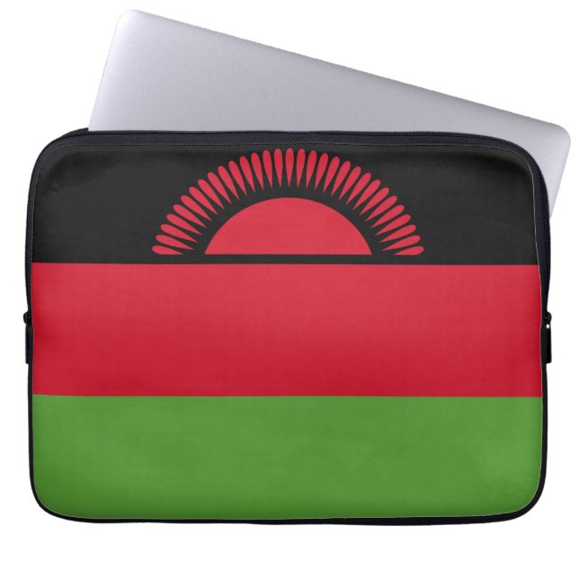 Malawi-Flagge Laptopschutzhülle (Vorderseite)
