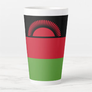 Malawi-Flagge Milchtasse