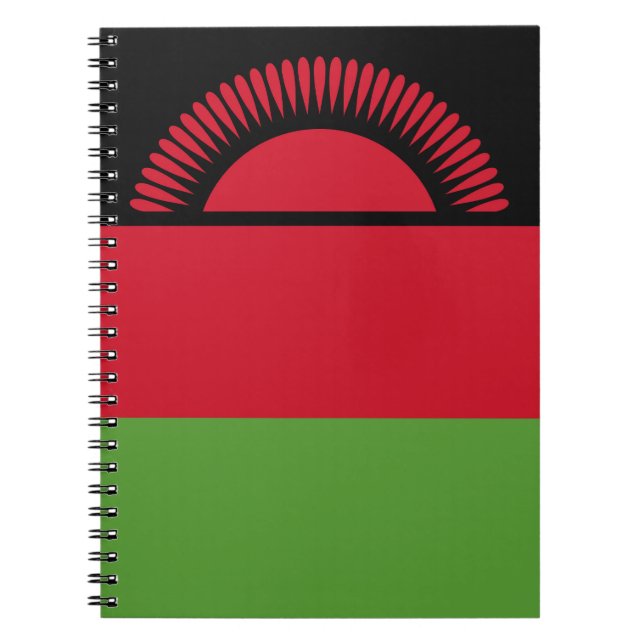 Malawi-Flagge Notizblock (Vorderseite)