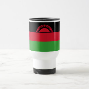 Malawi-Flagge Reisebecher