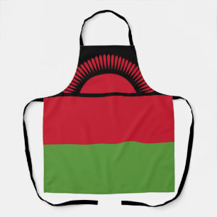Malawi-Flagge Schürze