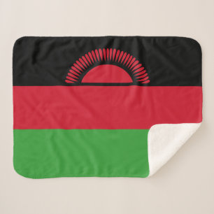Malawi-Flagge Sherpadecke